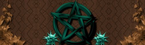 banner header pentagram