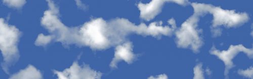 banner header cloud