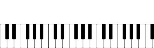 banner header piano