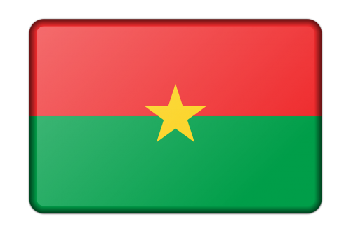 banner burkina faso decoration