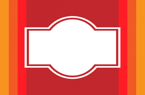 banner red signboard