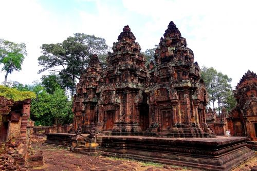 banteay srei cambodia temple complex