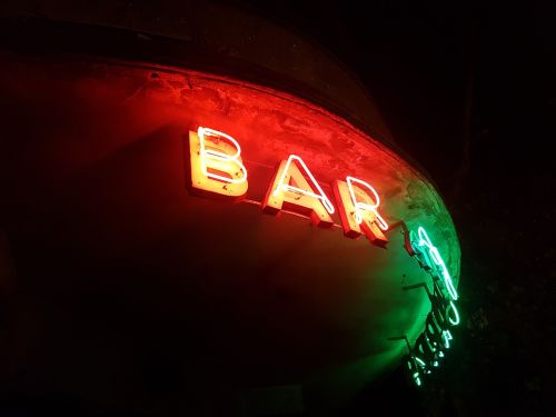 bar night cocktail