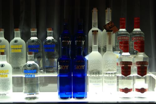 bar vodka alcohol