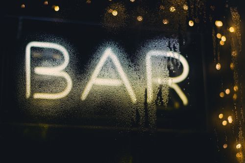 bar establishment window