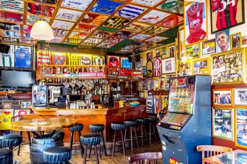 bar cafe soccer