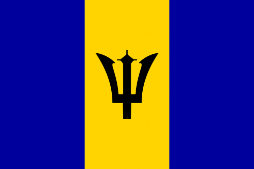 barbados flag national