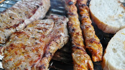 barbecue grill steak