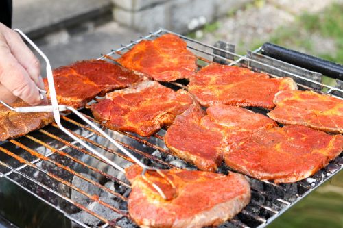 barbecue meat food