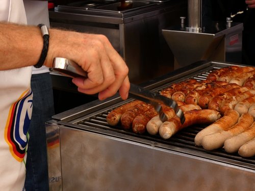 barbecue  bratwurst  grill