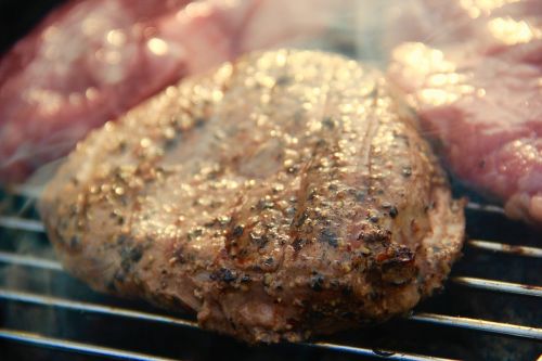 barbecue meat steak