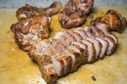 barbecues pork meat
