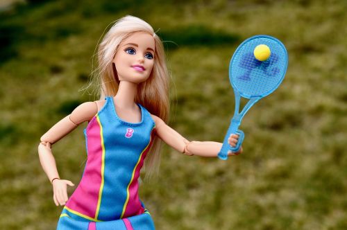 barbie doll tennis