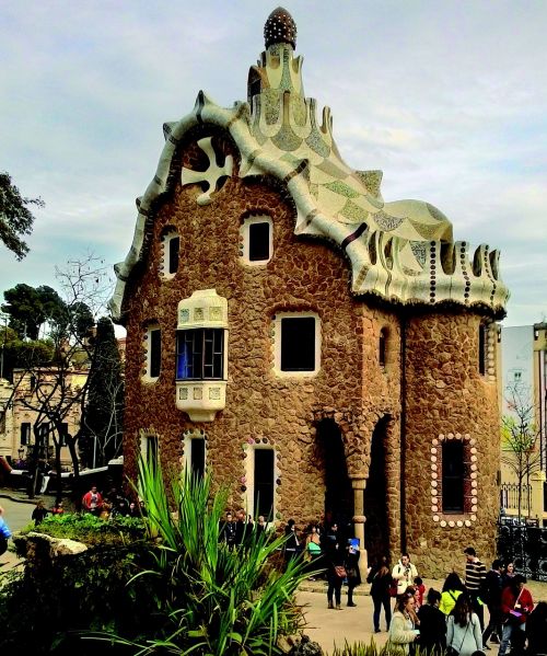 barcelona park guell