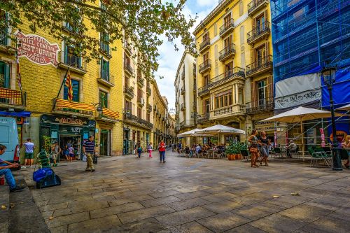 barcelona street spain