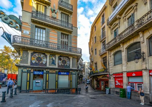 barcelona spain street