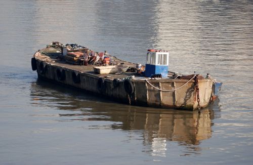 barge river boat