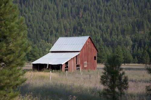 barn ranch wood