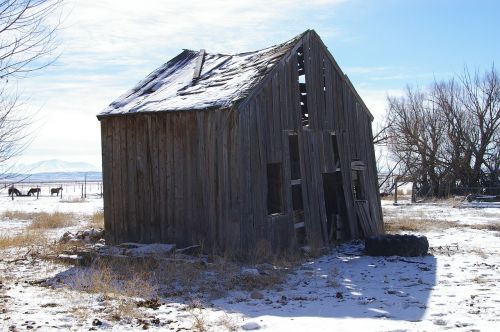 barn old rural