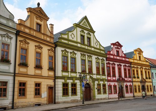 baroque  house  czechia