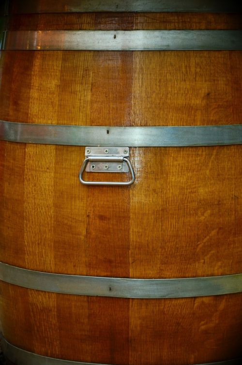 barrel wooden barrels background