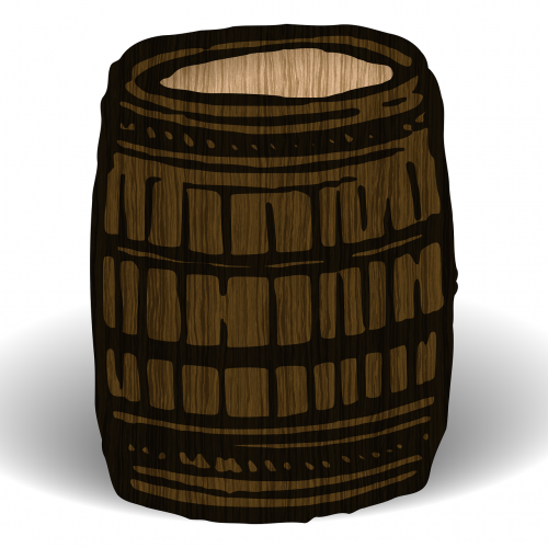 barrel wood vintage