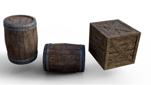 barrel box wood