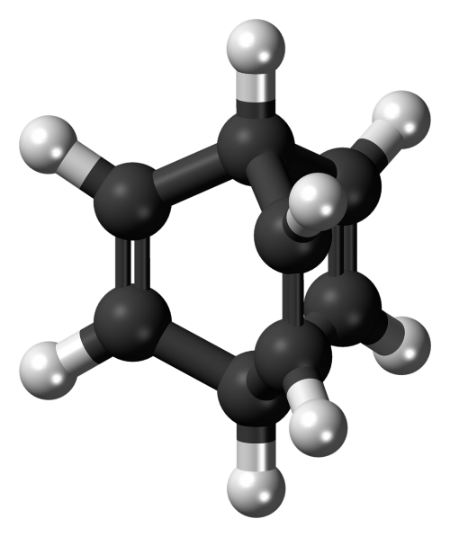 barrelene molecule ball