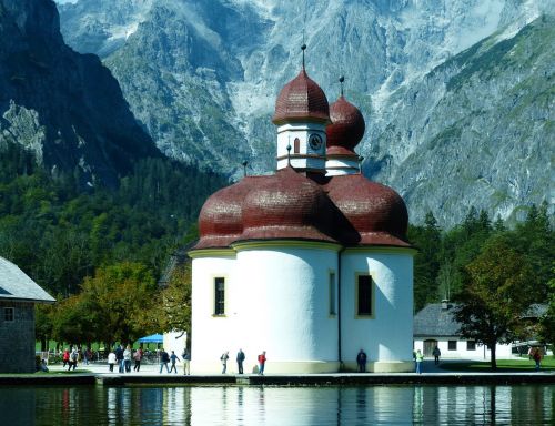 bartholomä st king lake berchtesgadener land