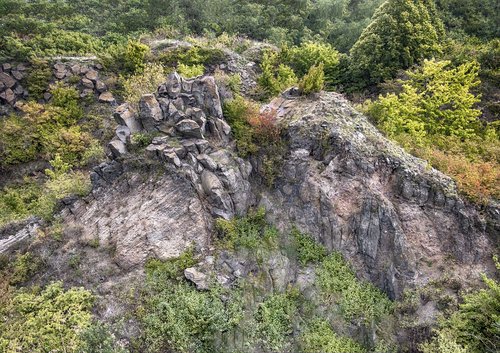 basalt  mountain  cliff