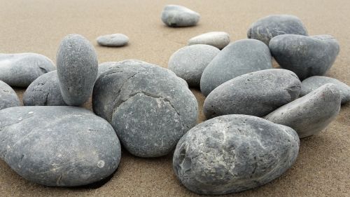 basalt stones sand rocks