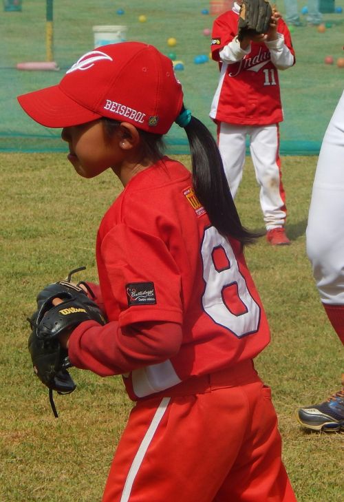 basebal baseball red uniform