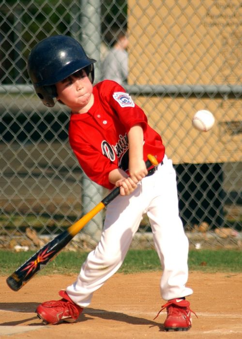 baseball little league hitter