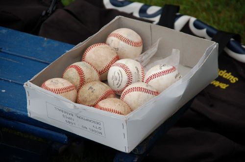 baseball ball box