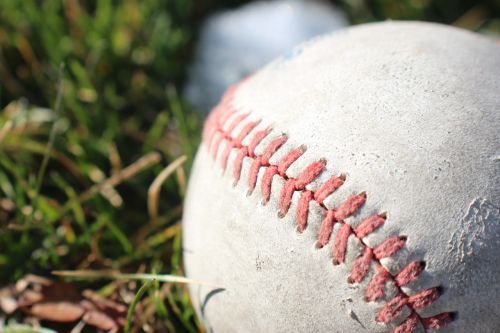 baseball closeup sport