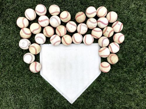 baseball heart sports