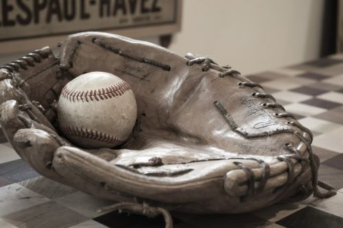 baseball ball glove