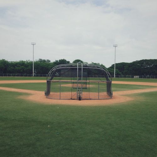 baseball diamond field grass