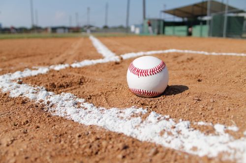 baseball field baseball gravel