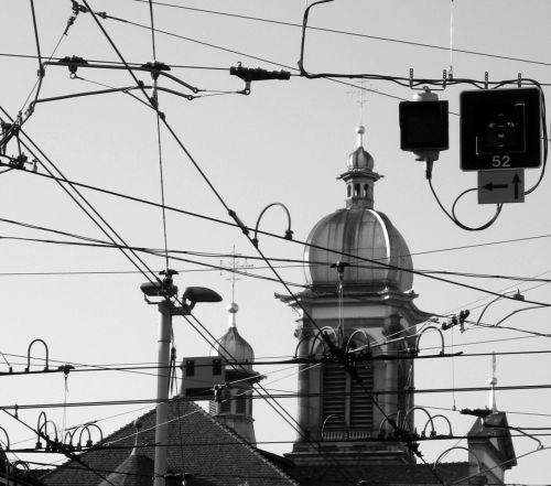 Basel&#039;s Grid Of Tram Wires