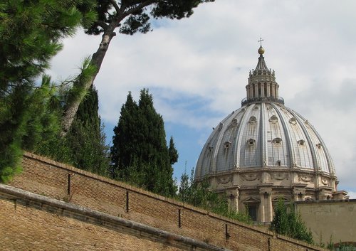 basilica  dome  rome