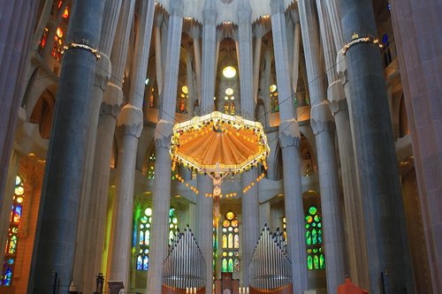 basilica  barcelona  architecture
