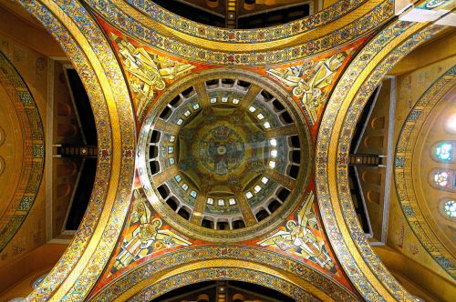 basilica of lisieux ceiling dome
