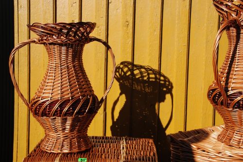 basket rattan braid