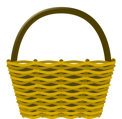 basket shopping wicker basket