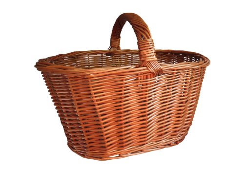 basket shopping basket isolated