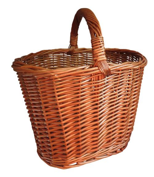 basket shopping basket isolated