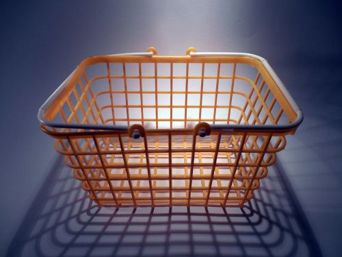 basket shopping cart purchasing