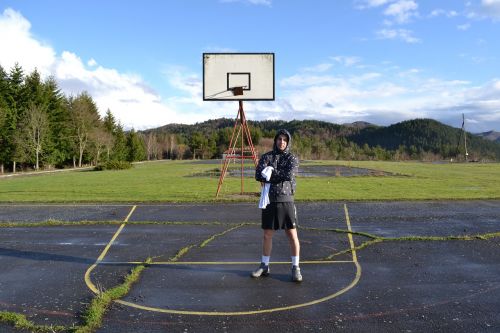 basket playground player