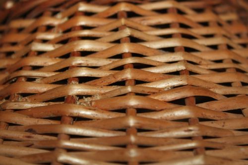 basket bamboo net